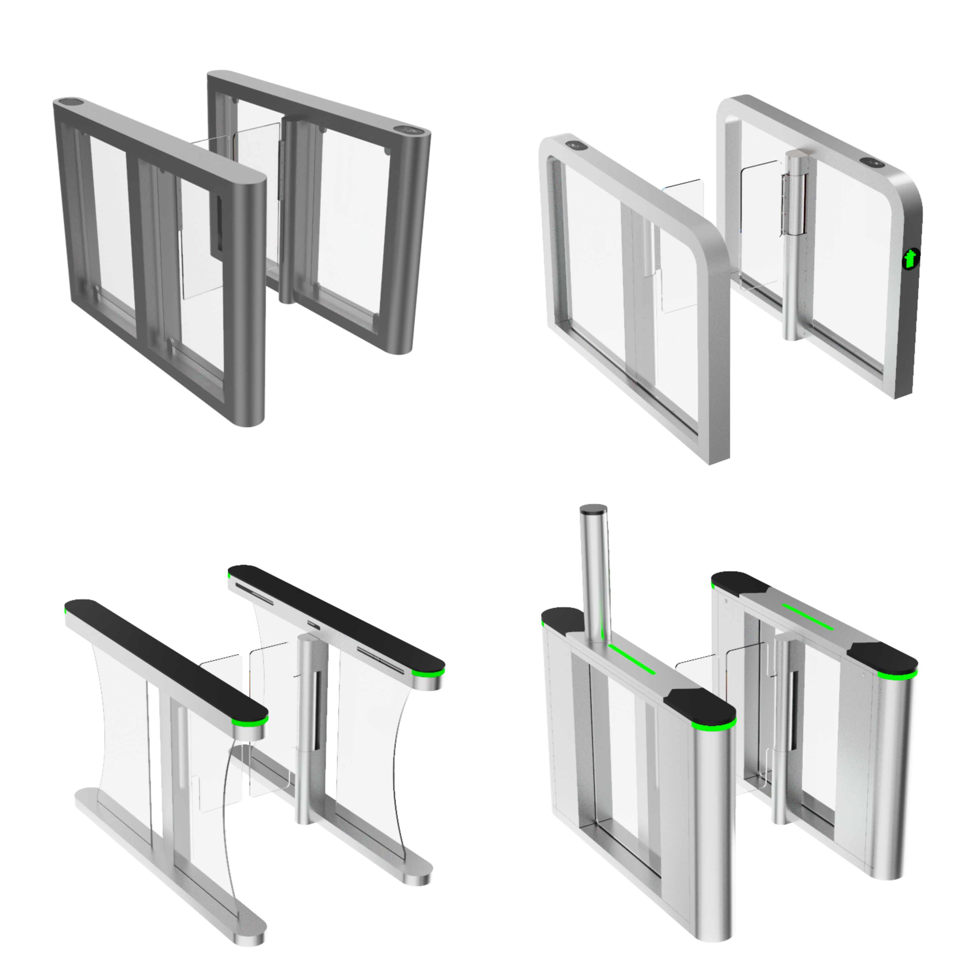 Flap Barrier Gates